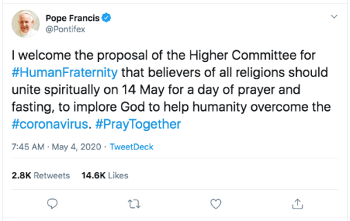 Francis Tweet_pontifex:status:1257290127224844289.png